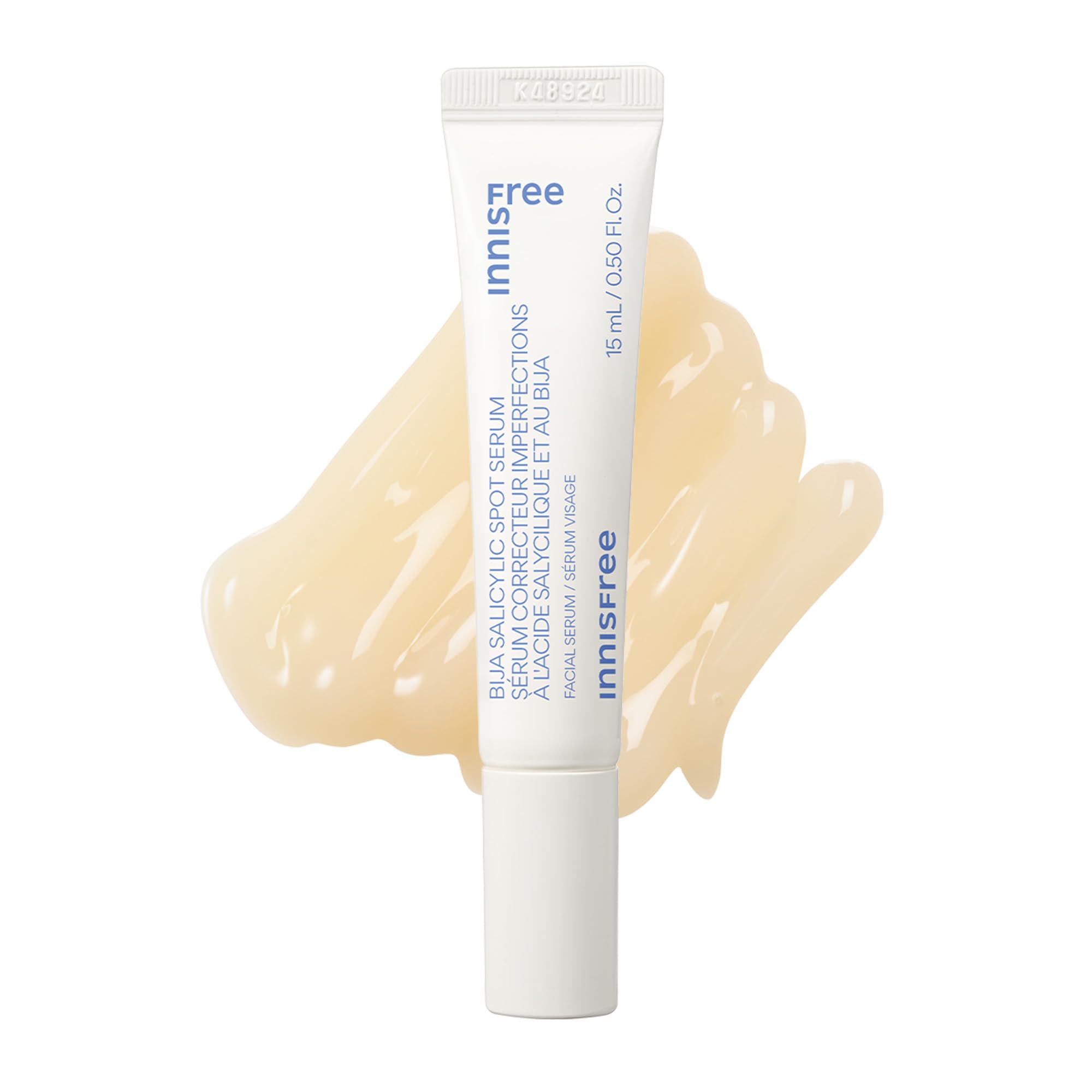 Bija Spot Serum with Salicylic Acid & Castor Oil, Korean Treatment for Acne, Pore Care, Smooth Skin