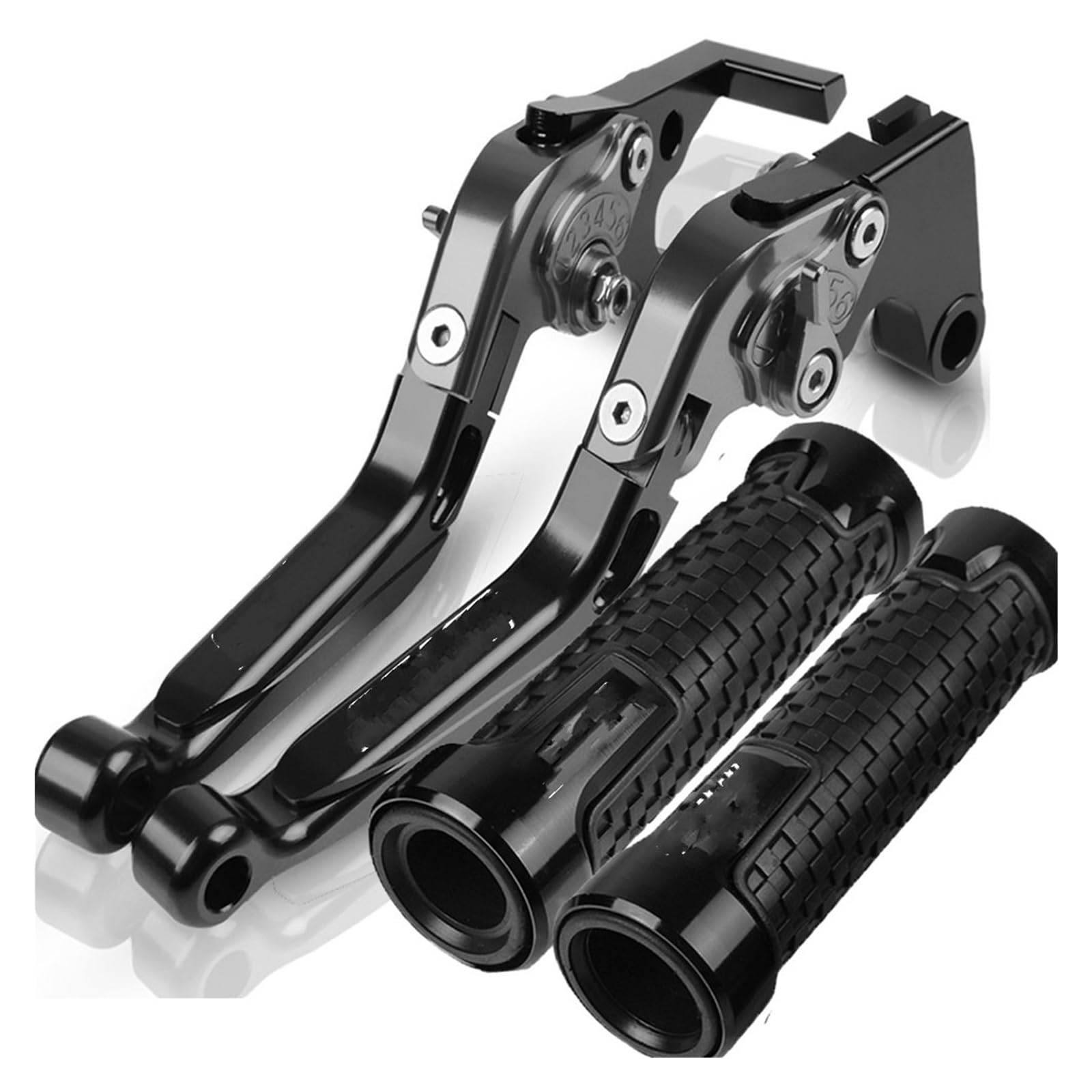 Pbqenxb S Break And Clutch Lever For Kawasaki For Z750 2007-2012 Motorcycle Cnc Aluminum Brake Clutch Lever Handlebar Handle Grip End(S)