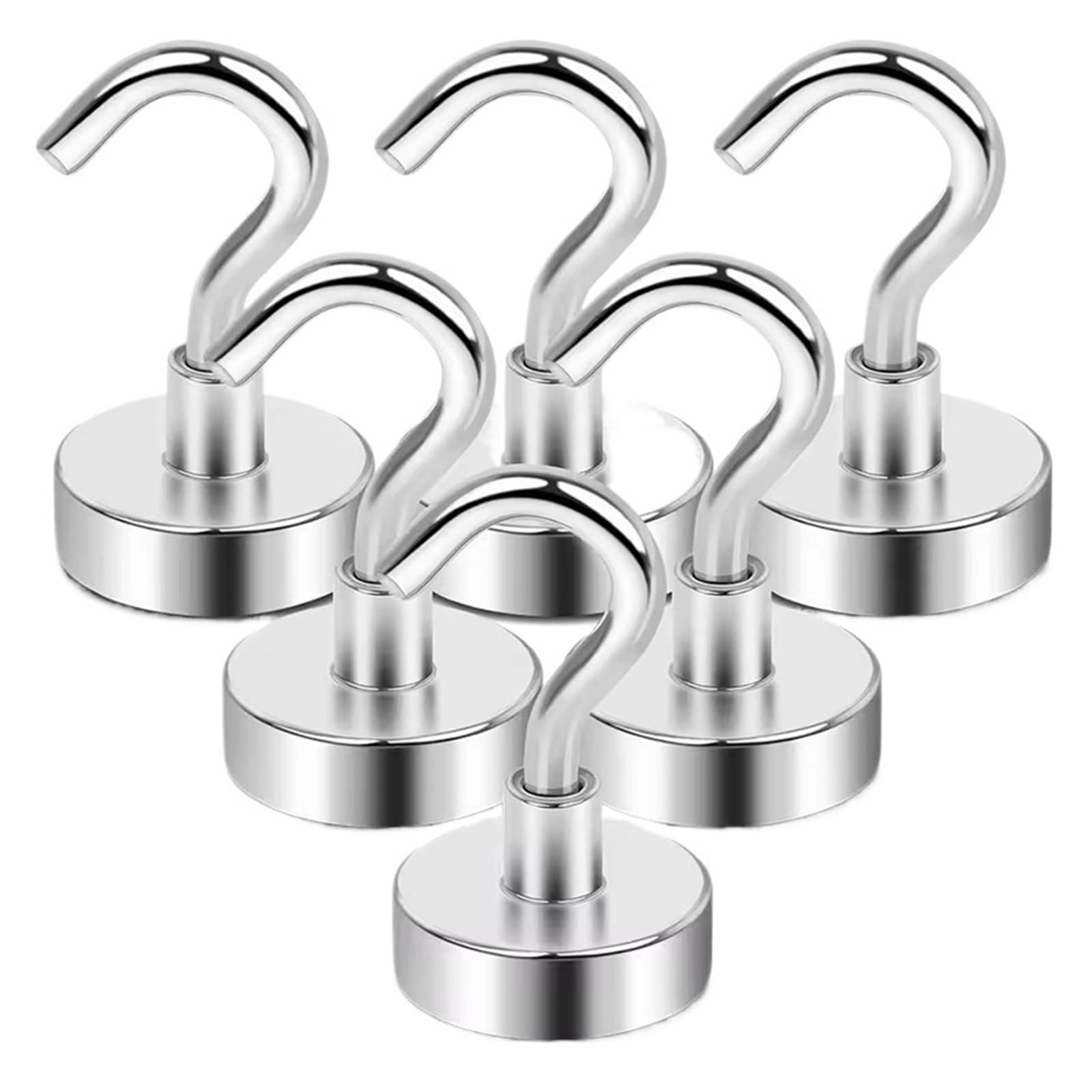 Genérico Ganchos magnéticos de 12/16/20 mm for oficina, escuela, garaje, hogar, cocina, uso multiusos(12mm-20PCS)