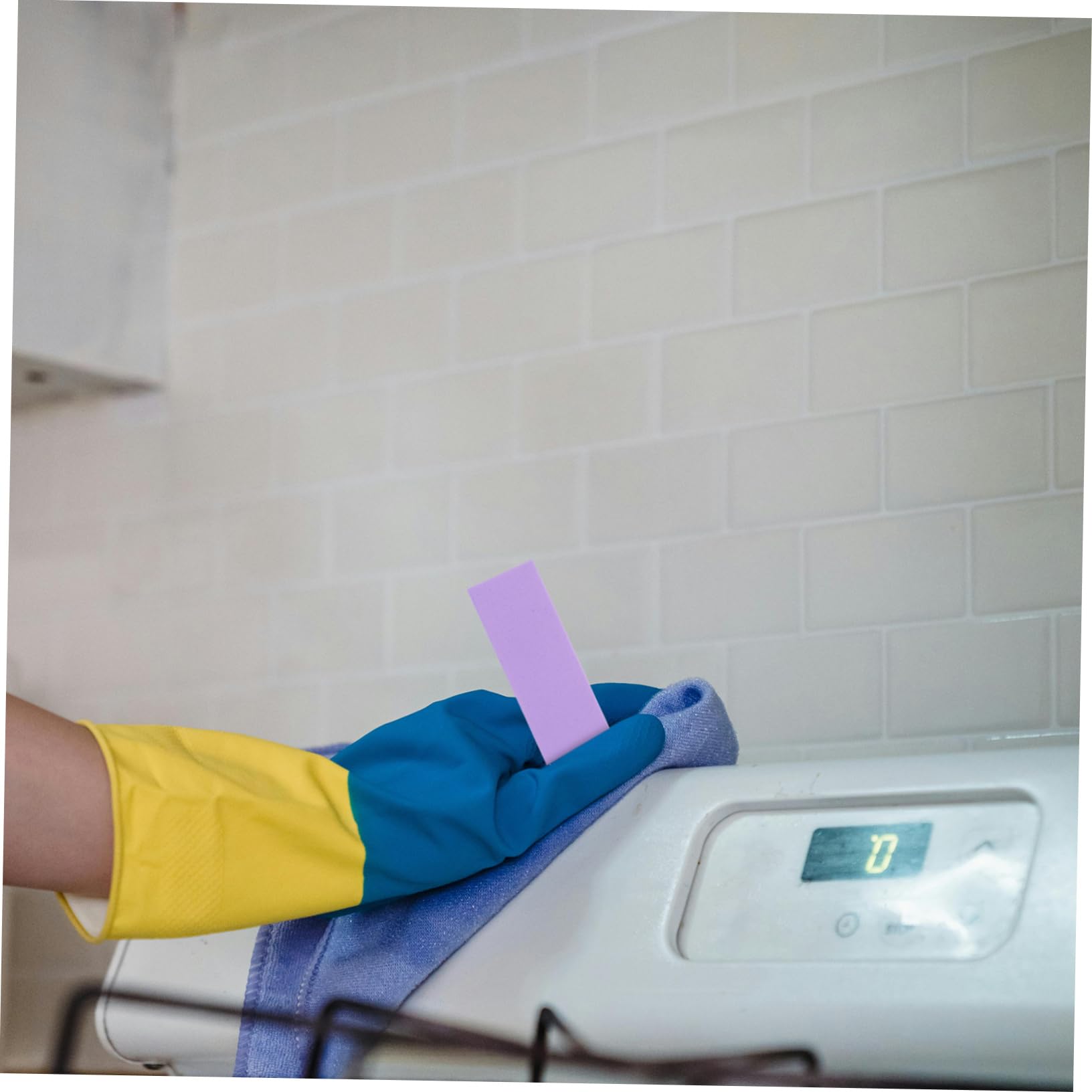 FOMIYES Hand Sanding Block Diamond Hand Polishing Pads for Stove Cleaning Bathroom