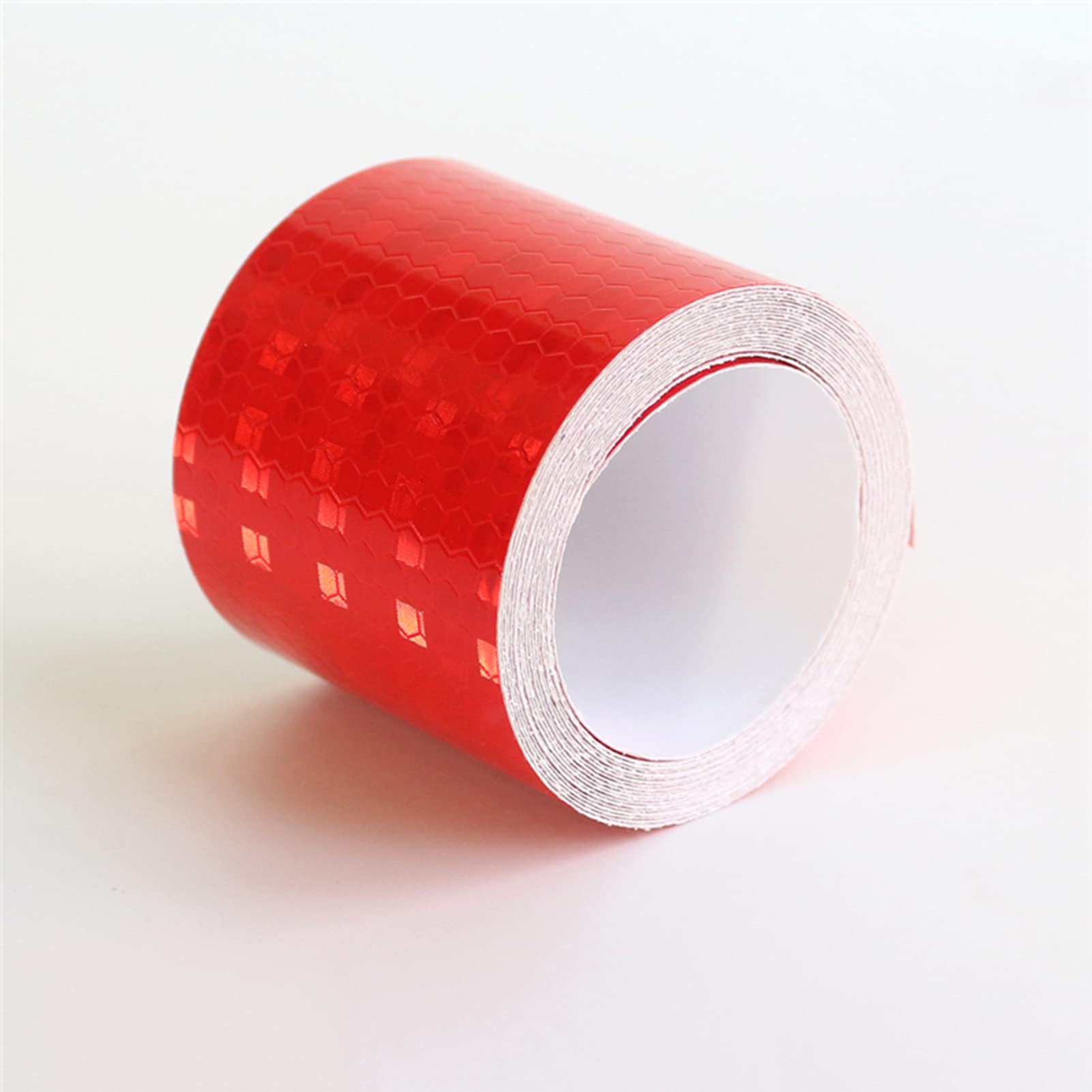 VHcgCGJ reflective tape, Adhesive Hazard Warning Tape Marking for Outdoor Steps(Red)