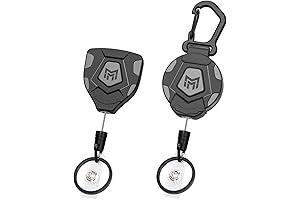 MNGARISTA Venom Keychain: Heavy-Duty, Retractable Security for Your Essentials