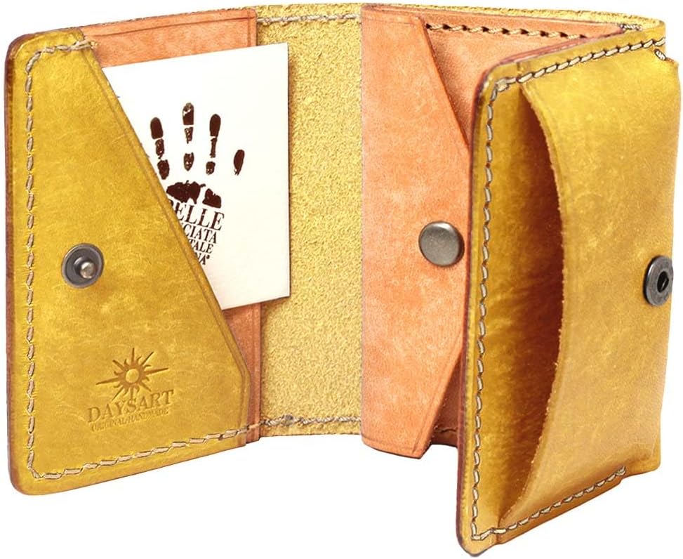 daysart デイズアート　コンパクト財布　三つ折り財布 Amazon | [デイズアート] 財布 メンズ 本革 三つ折り イタリアン