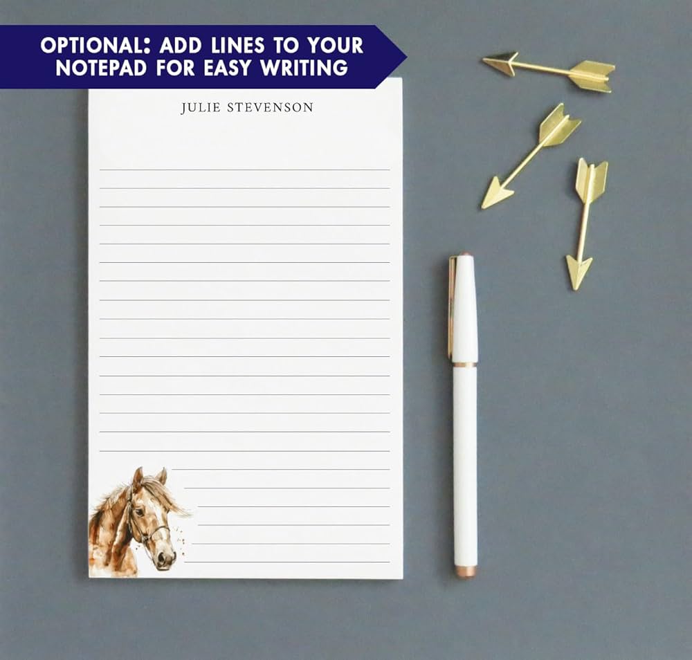 Amazon.com: Personalized Horse Themed Stationery For Writing Letters, Watercolor Note Pad With Horses, Animal Stationary With Envelopes, Equestrian Notepad For Gifts, Size 5.5in x 8.5in, 50 Sheets : Office Products amazon-com-personalized-horse-themed-stationery-for-writing-letters-watercolor-note-pad-with-horses-animal-stationary-with-envelopes-equestrian-notepad-for-gifts-size-5-5in-x-8-5in-50-sheets-office-products