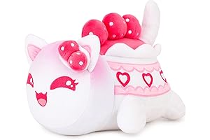 Aphmau Official Strawberry Shortcake Cat Plush (11") YouTube Gaming Channel- A purr-fect...