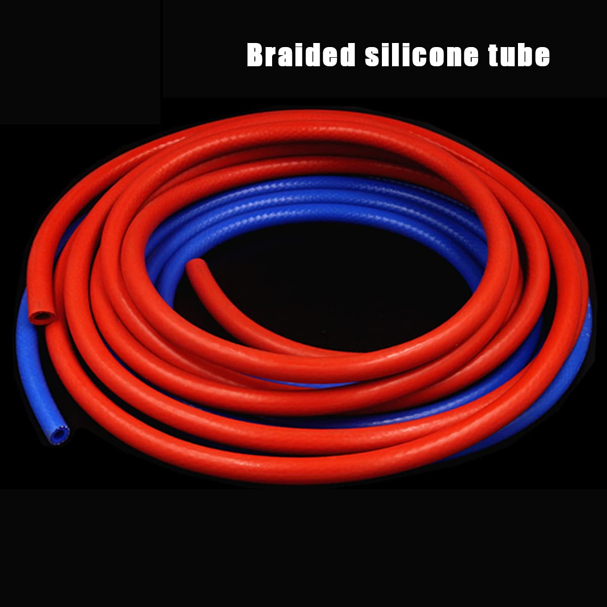 tubi flessibili in silicone, tubi in silicone, Tubo flessibile trasparente in gomma siliconica for un flusso facile e una pulizia facile 3,3 piedi / 1 m, blu, 19 * 25 mm(blu) (Color : Blue, Size : 2
