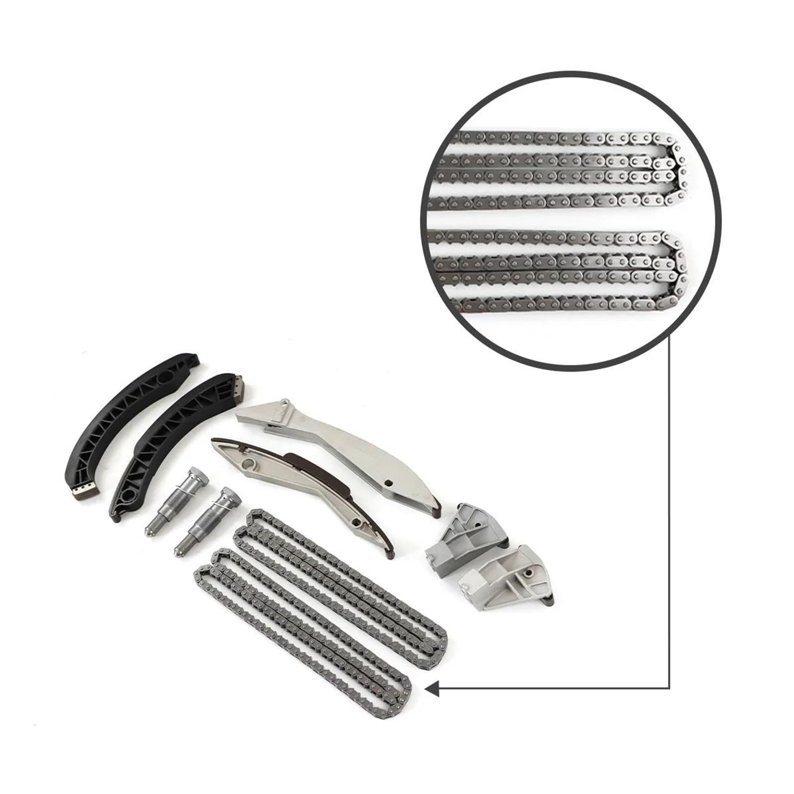 Kit Catena Distribuzione Motore Auto N62B40A N62B44A Ricambi Per BMW 540i 545i 550i 645ci 650ci 735i 740i 750i X5 4.8L N62