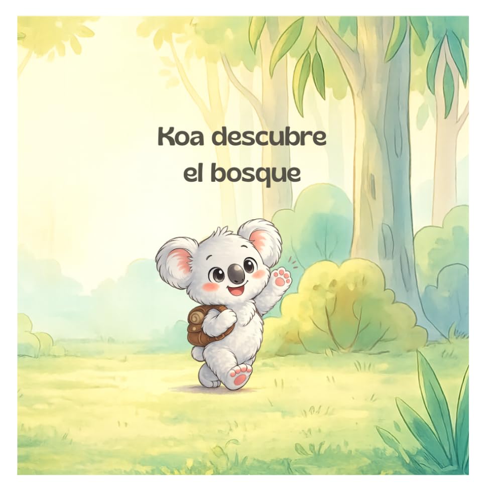 Koa descubre el bosque: Cuento infantil para dormir niños de 3 a 5 años sobre explorar, aprender y crecer