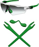 Vista 16 de Mryok Juego de almohadillas de repuesto para gafas de sol Oakley Radar EV Path OO9208 / Pitch OO9211 / Asian Fit OO9275