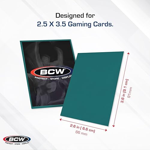 Vista 15 de BCW Protector de cubierta (50 unidades), rojo mate