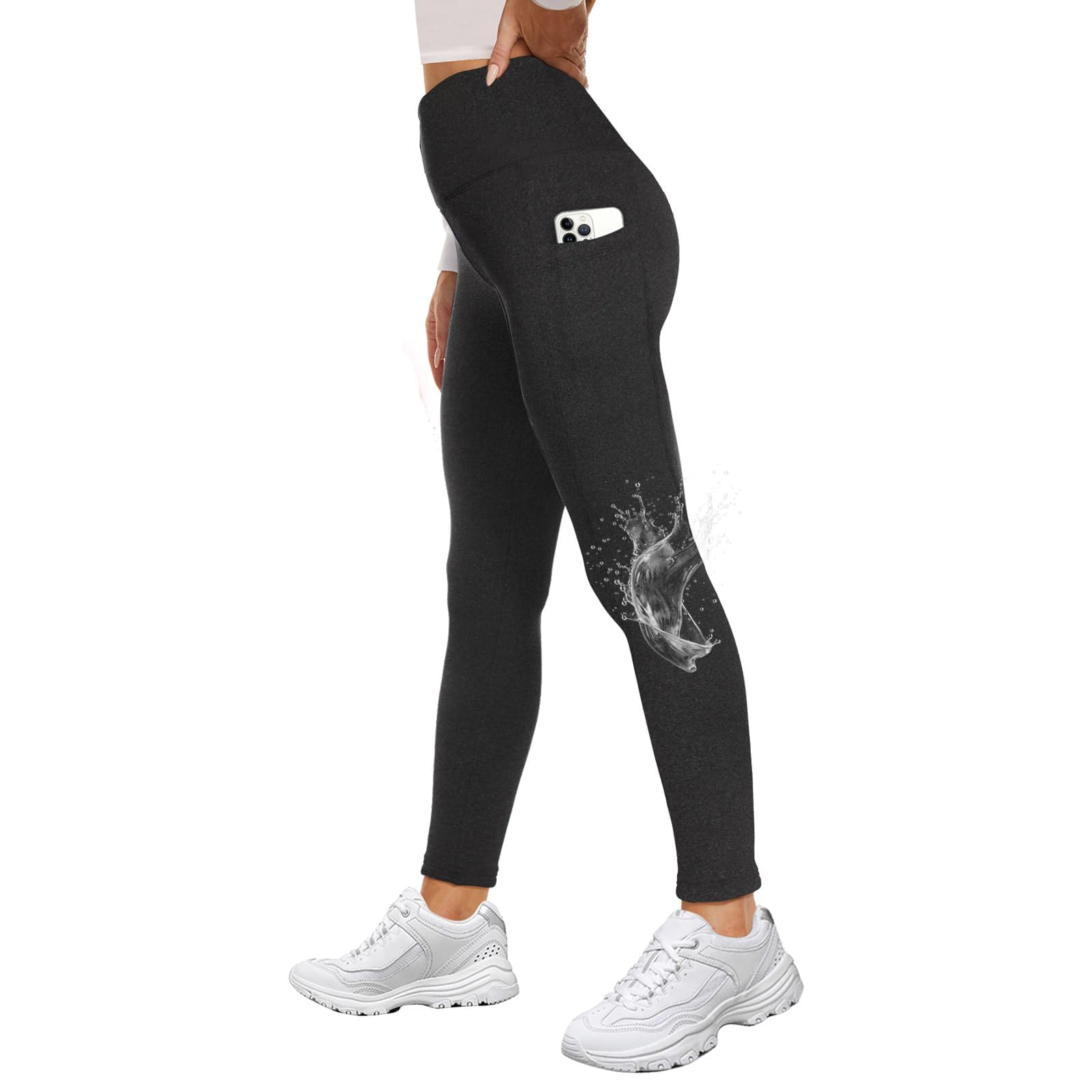 GAYHAY High Waisted Leggings with Pockets for Women - Buttery Soft Yoga Pants for Gym Workout, Athletic Running