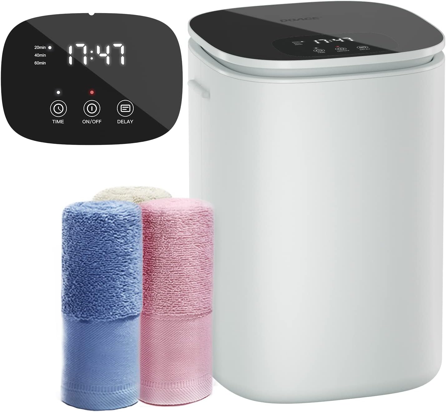 Buy Upgraded Towel Warmer Bucket, Hot Towel Warmers with Auto Keep Warm