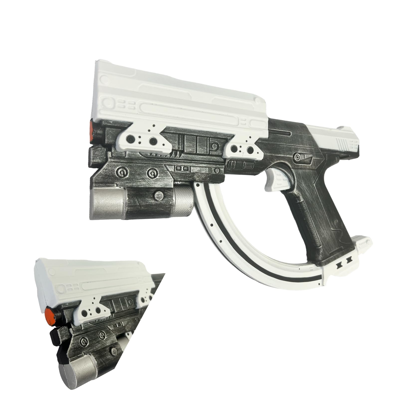 13’’x 8’’ Foam D2 Forerunner sidearm Prop Replica for Role Playing Cosplay Costume Halloween Xmas Gift