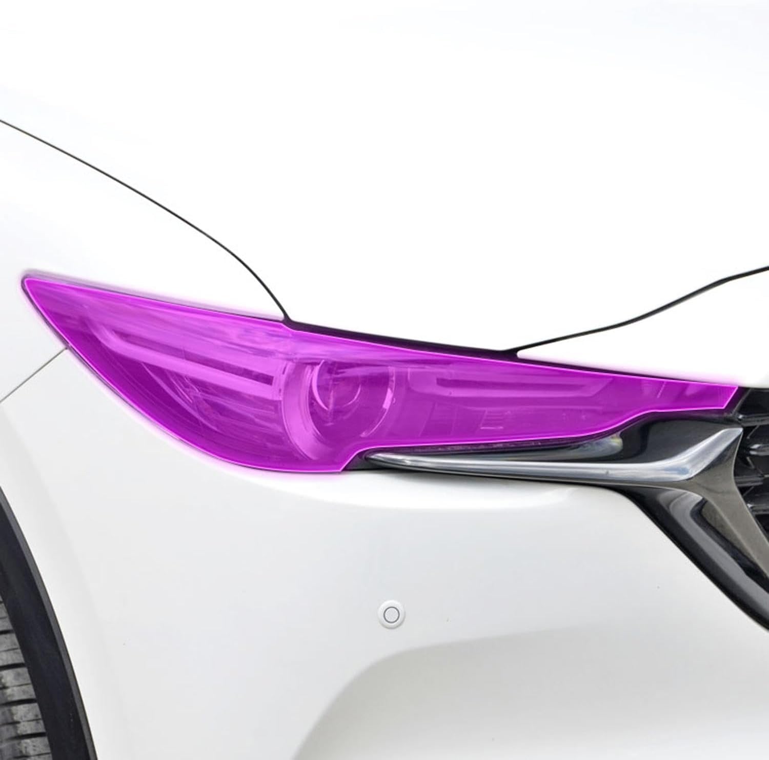 SamLng Car Front Light Film for Mazda CX-5 2017-2023 Car Exterior Film TPU PPF Headlamps Protective Film Anti Scratch Repair Membrane Smoked Headlight refit