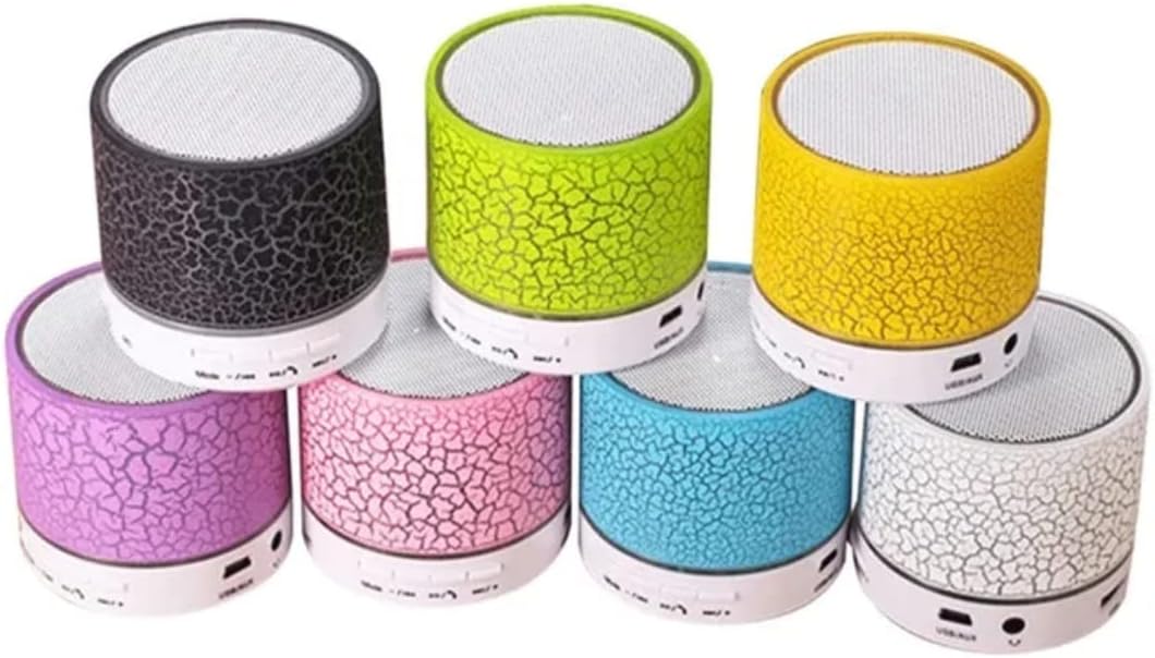 Portable Mini Wireless Bluetooth Speaker Crackle Design