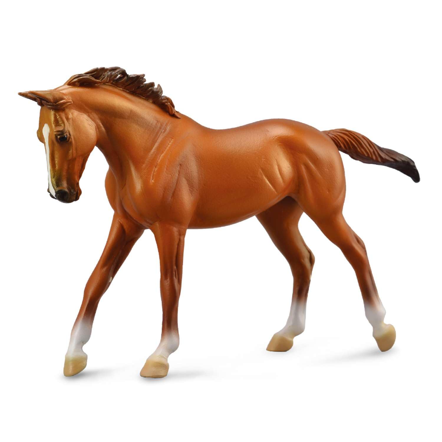CollectA Thoroughbred Mare Chestnut Deluxe 1:12 Scale