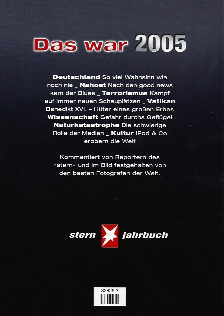 Das war 2005. Stern Jahrbuch.