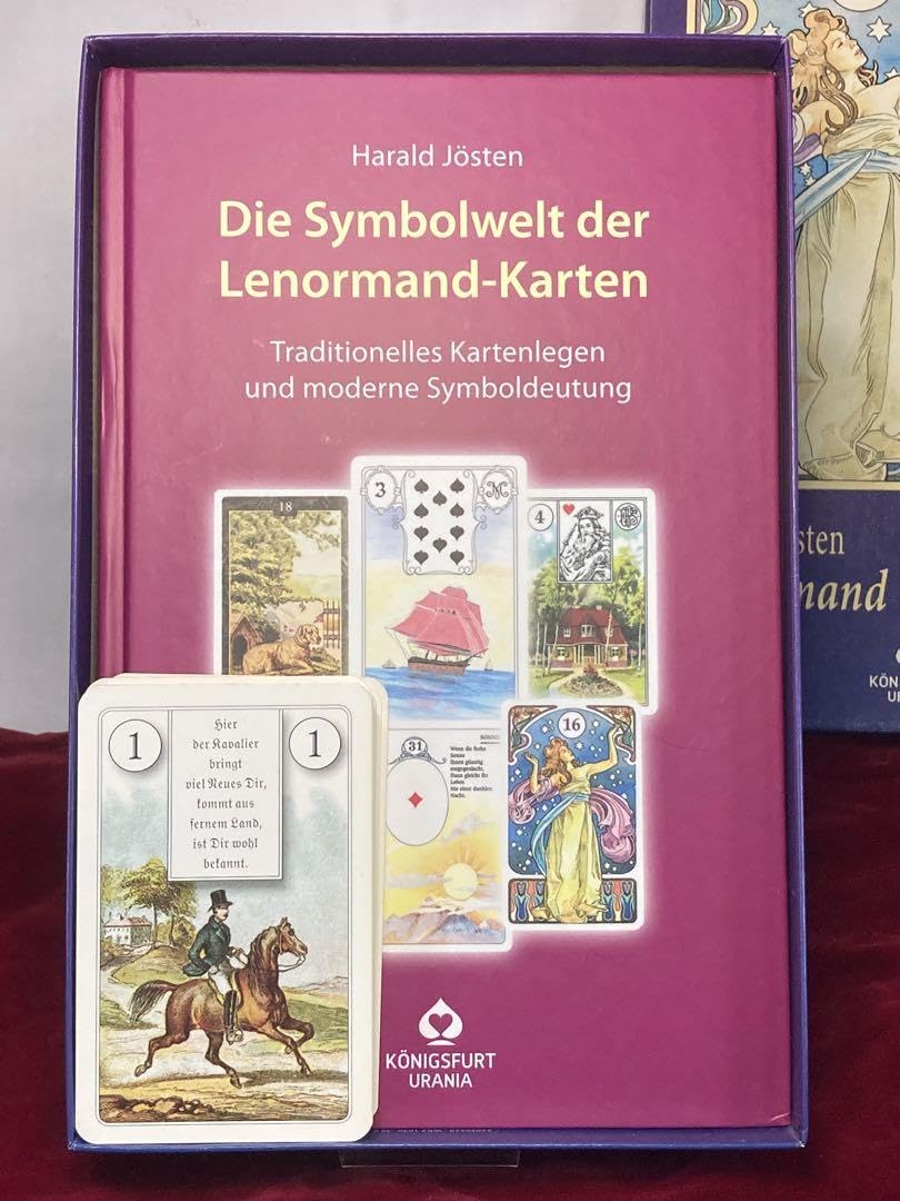 未開封ドイツ語 ルノルマンカード解釈本セット - ハラルド・ ヨステン Amazon.co.jp: ドイツ語 ルノルマンカード解釈本セット