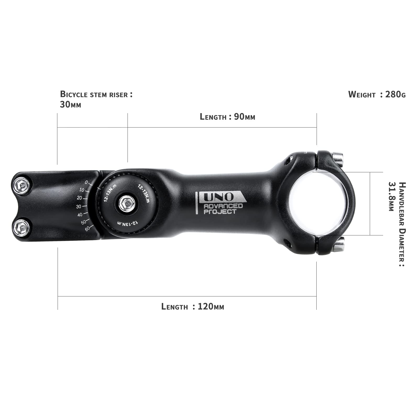 Potence De Guidon Riser De Potence De Guidon Robuste Pour Adaptateur De