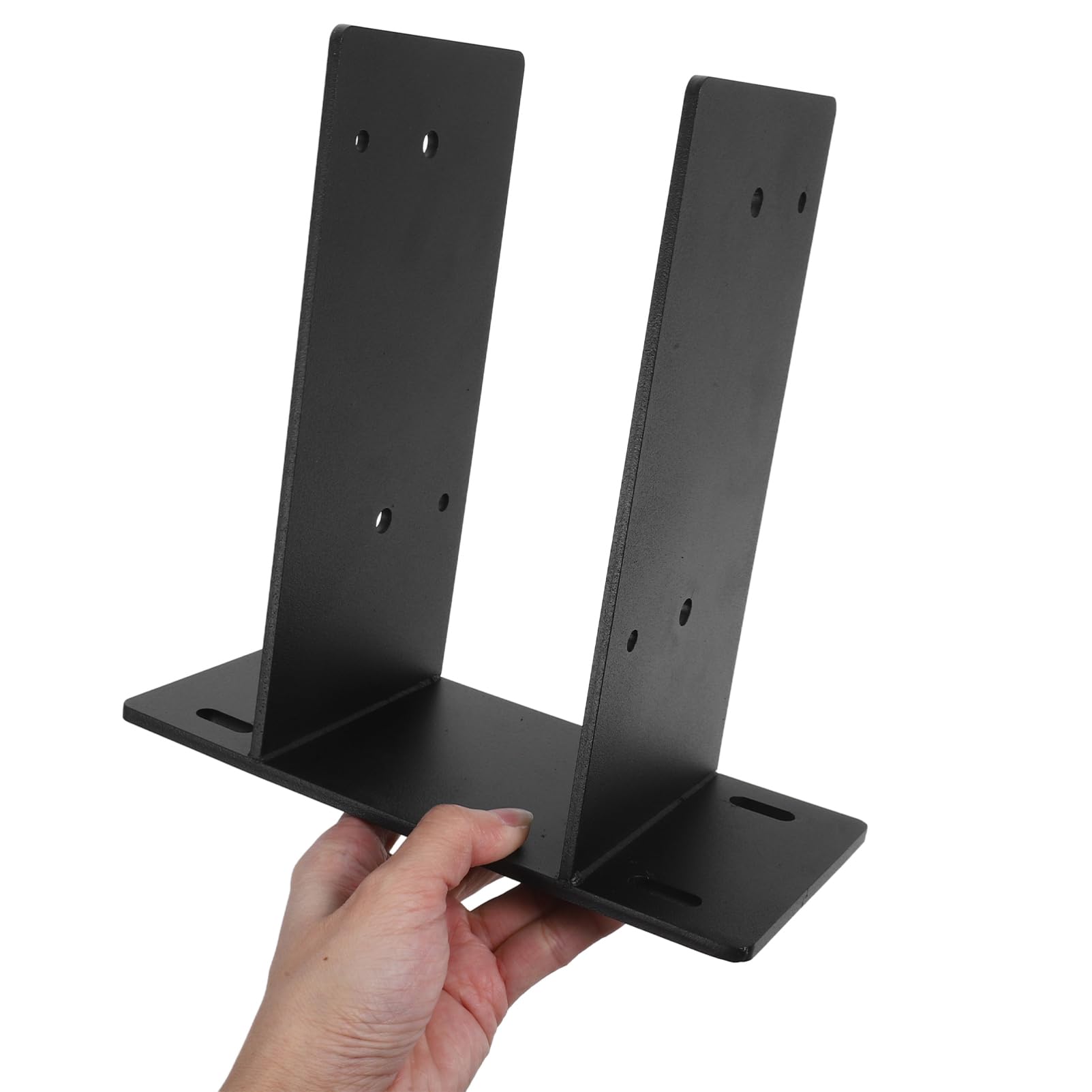 POPETPOP Soporte Para Poste De Terraza Anclaje Para Poste De Cerca De Madera Anclaje De Soporte Para Concreto Soportes Para Contrahuellas De Techo Base Para Poste De Pérgola
