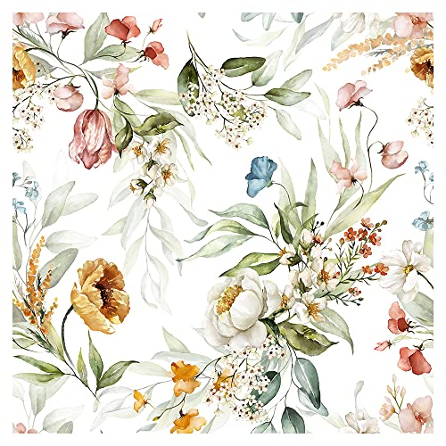 murando - Vlies Tapete Deko Panel Fototapete Blumen Wanddeko 10 m...