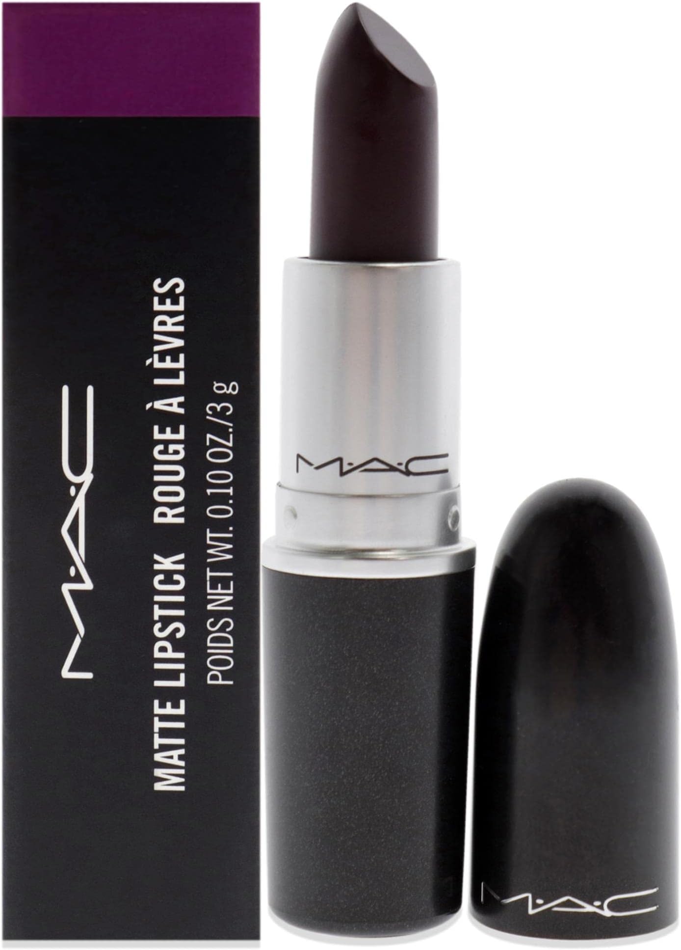 MAC Matte lipstick, Smoked Purple