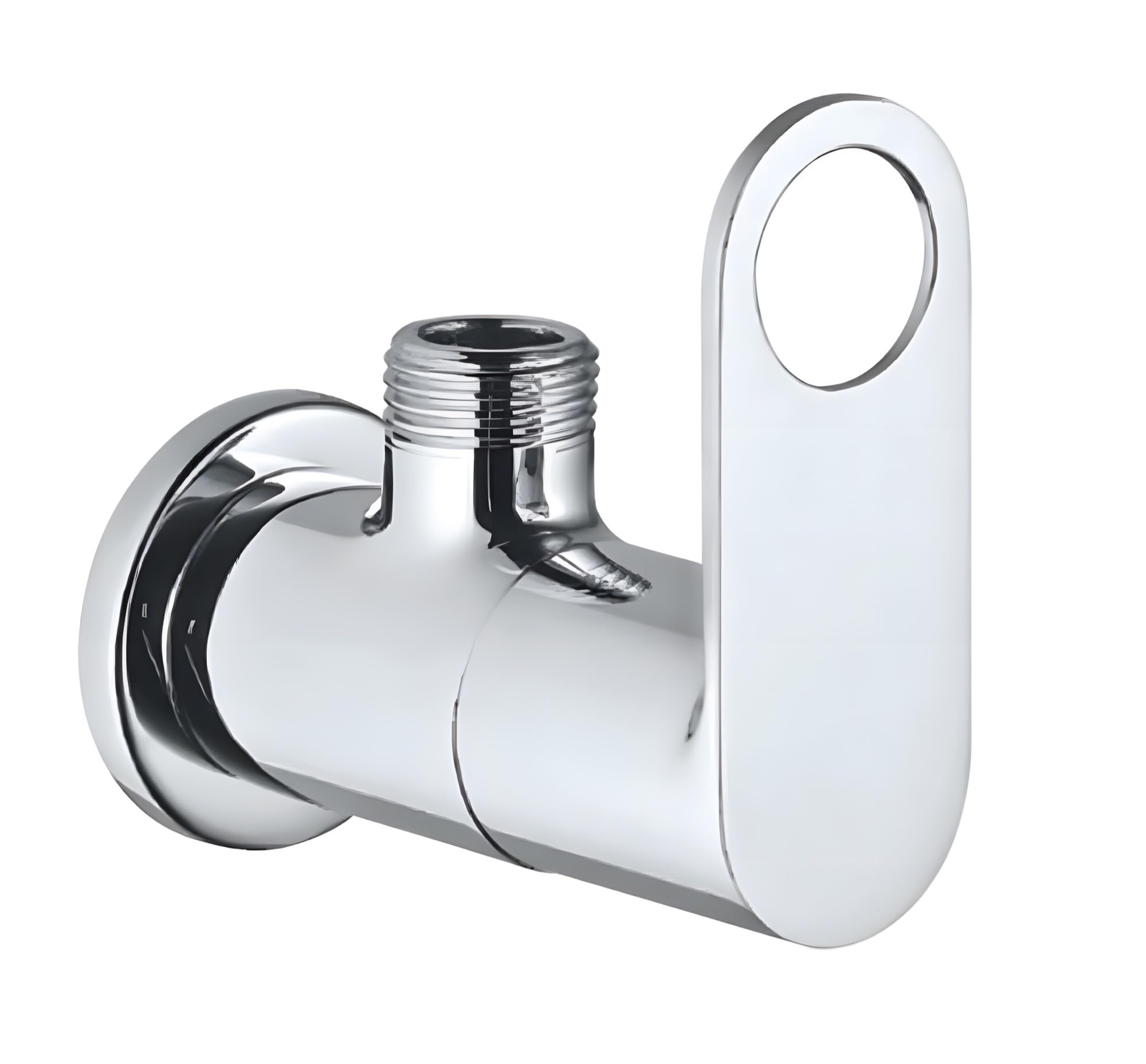 24x7 eMall Brass Angle cock angular angle valve With Flange, Handle Design For Basin faucet geyser, Chrome (B08WJC29VT) Amazon Price History, Amazon Price Tracker