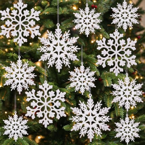 kockuu Christmas Decorations Snowflake Ornament...