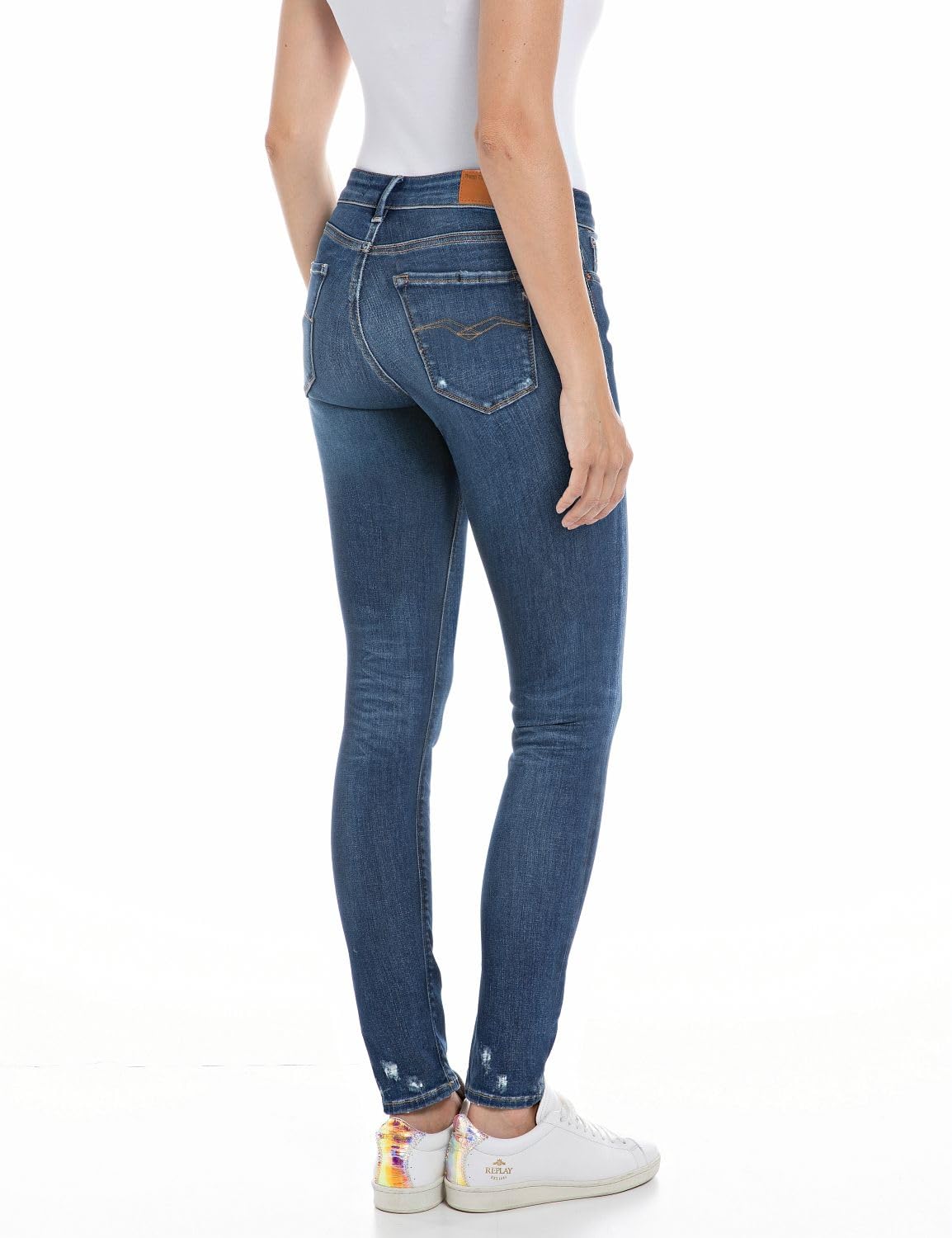 Replay Damen Wh689 New Luz Jeans