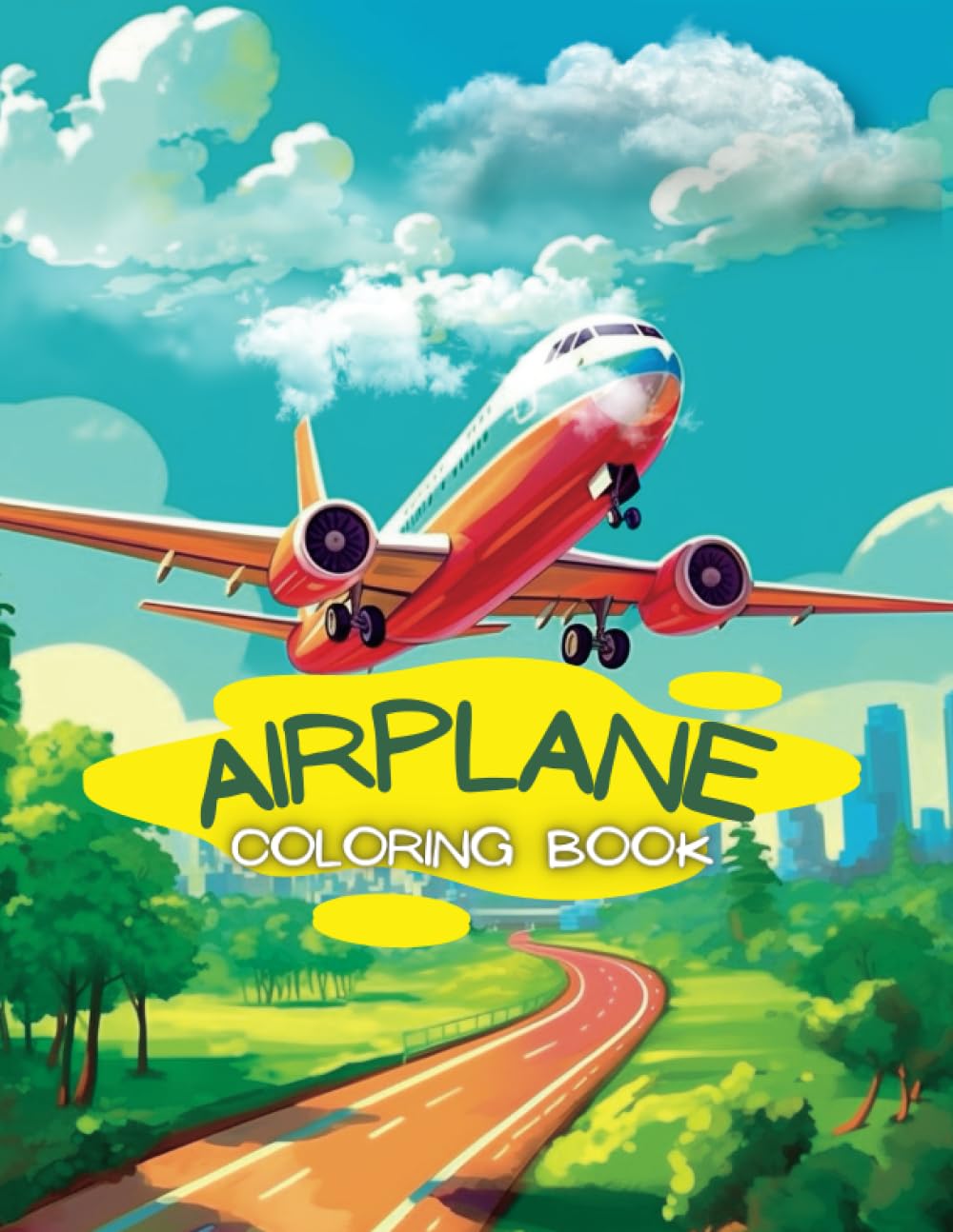Airplane Coloring Book: Captivating Collection of Airplane Drawings for Young Explorers