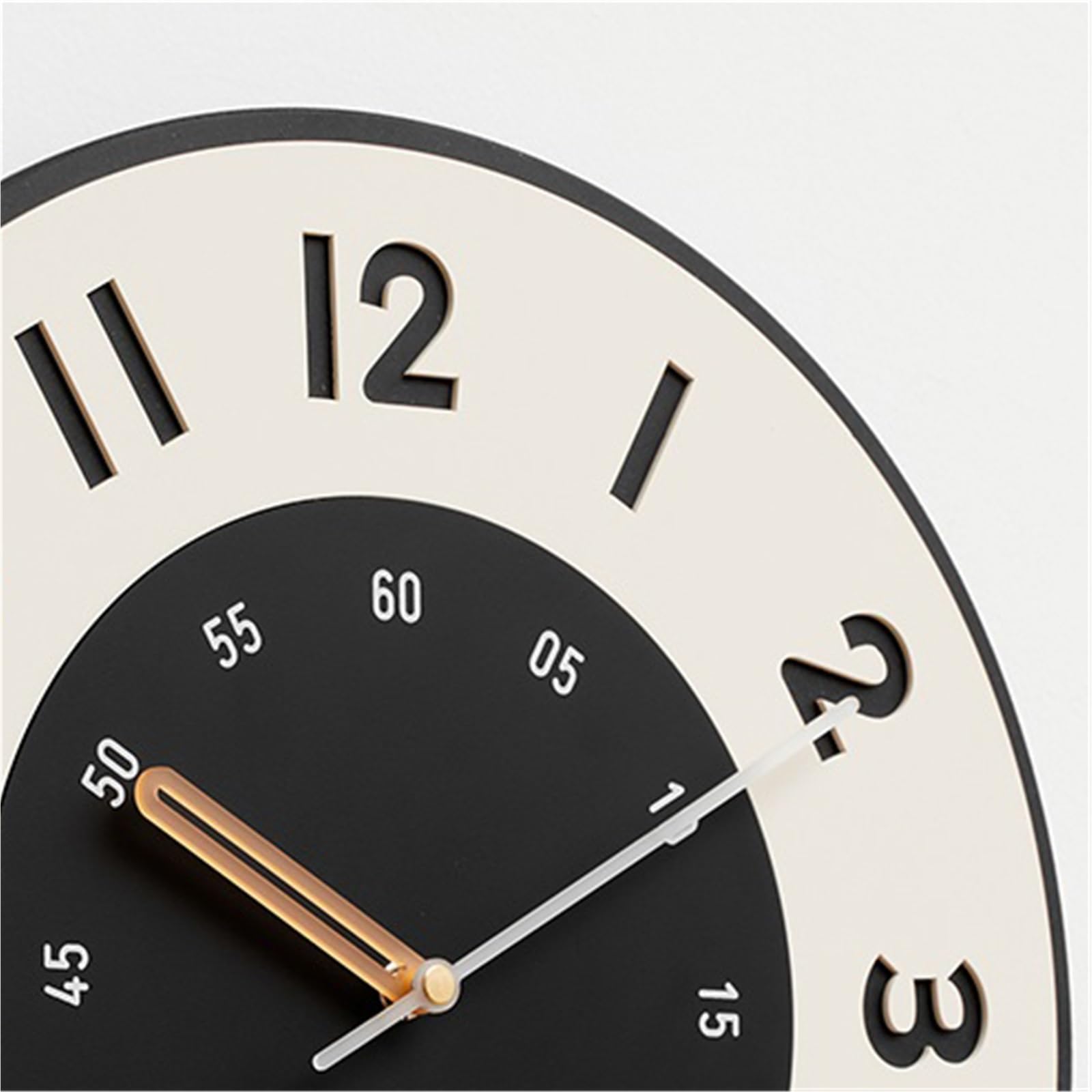 Orologio da parete in stile nordico, funzionamento silenzioso