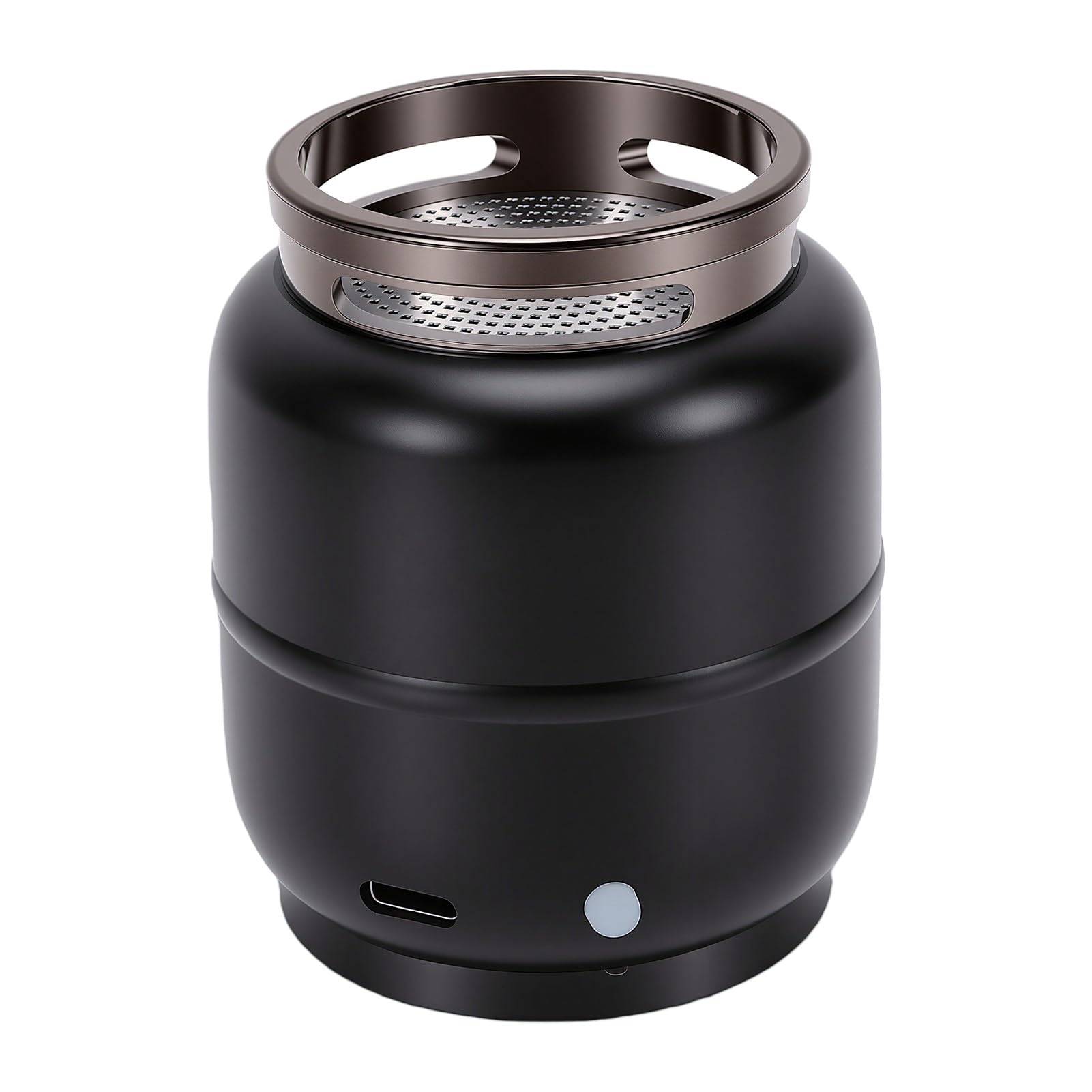 Haut-Parleur Bluetooth de Style Industriel, Compact, Portable, sans Fil, 3 W, pour Camping en Plein Air et Usage Domestique, Finition en Fer Vintage