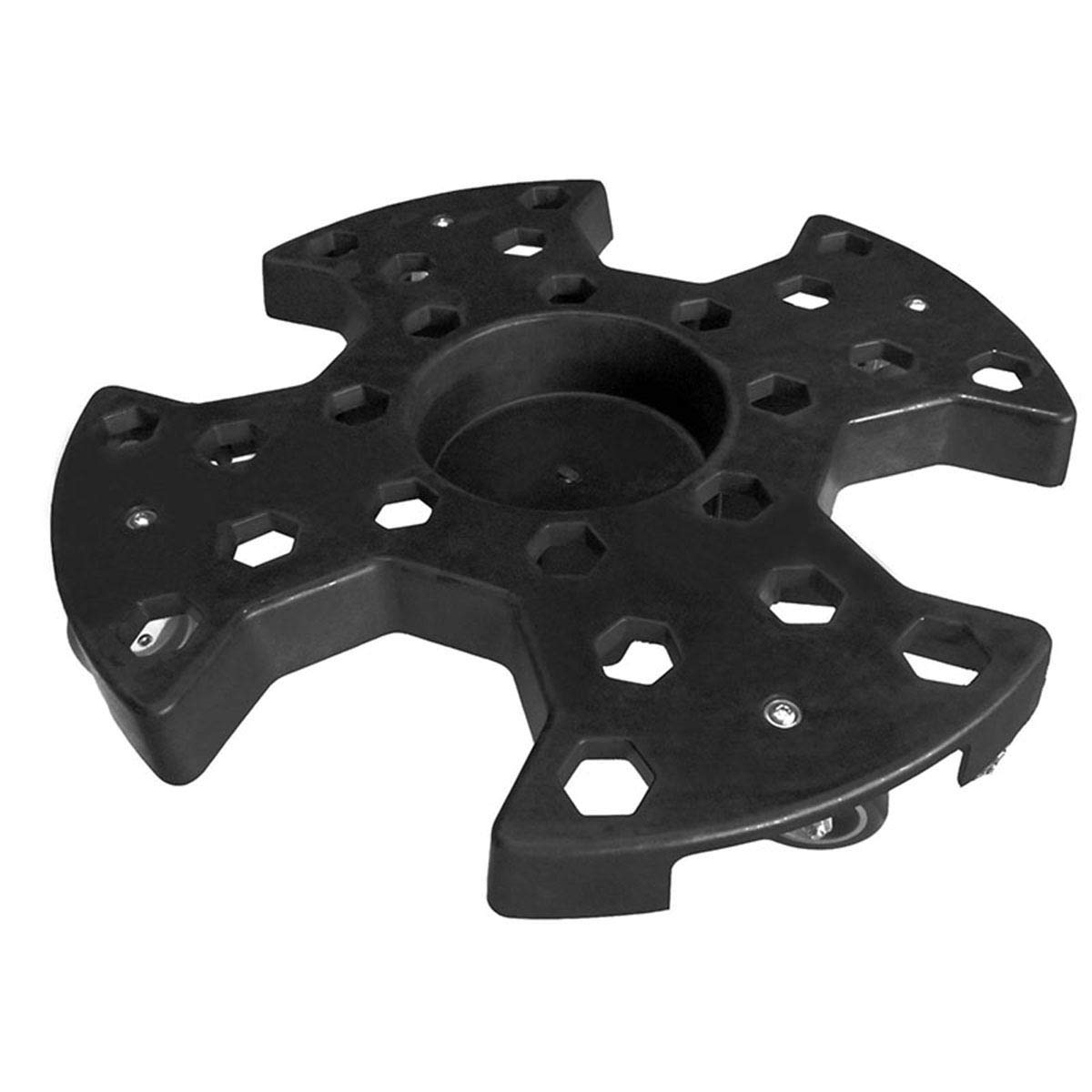 Chariot De Rangement Malin Pour Pneus KATSU - 136kg De Capacité, 4 Roues Pivotantes Avec Frein - Idéal Garage Et Atelier