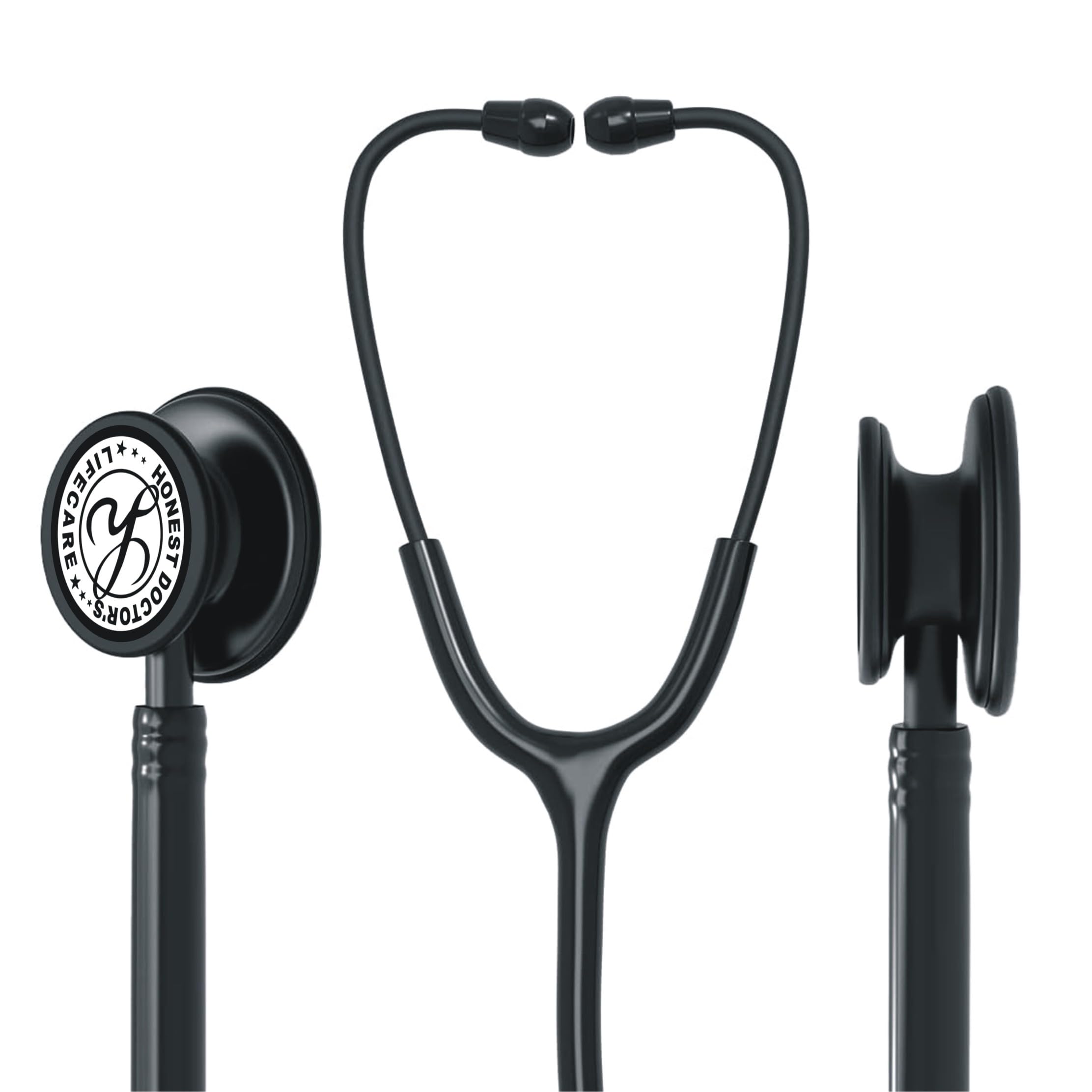 HONEST DOCTORS LIFE CARE Aluminium Dual Head Stethoscope for doctors and Medical students | light weight Chest Piece with Flexible Latex Free Tube & Soft Sealing Ear Knobs (Black) (B0DFZH8JVL) Amazon Price History, Amazon Price Tracker