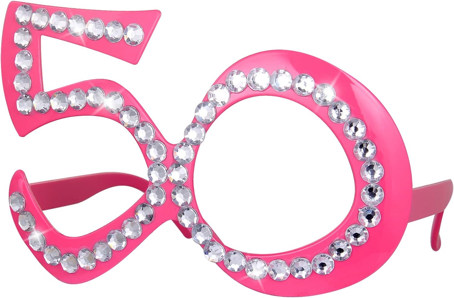 KKBES Happy Birthday Glasses 50th Birthday Party Eyeglasses Birthday Party Props 50th Anniversary Party Glasses Farty Favors