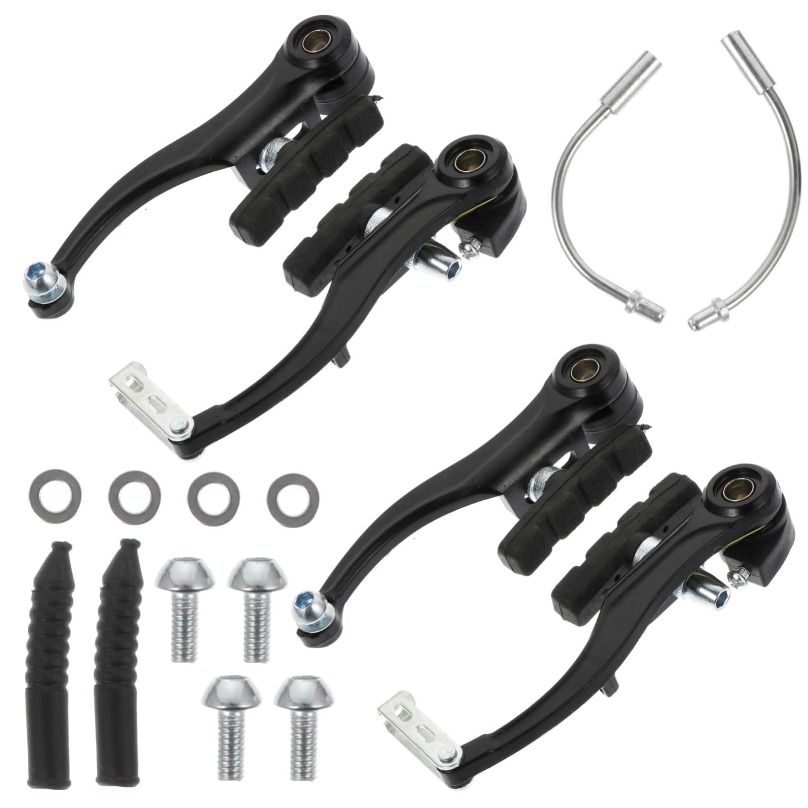 BESPORTBLE 1 Set v Shape Brake Kit Bike Brake Cable Replaceable Caliper for Bikes Kit Brake Set Mountain Bike Brake Black