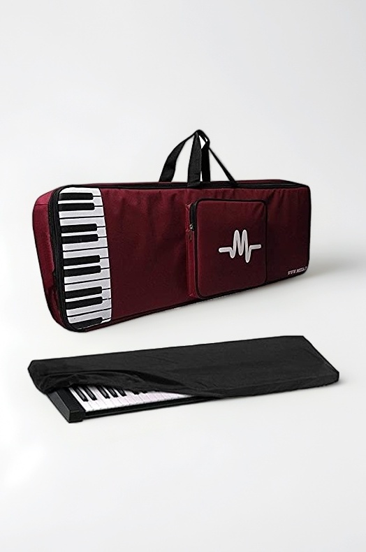 Mexa Keyboard Bag Compatible with Yamaha PSR-E363, E373, E473, E463, I455, I425, I400, I500 Keyboard & Casio CT-X700, X870IN, X8000IN, X9000IN Keyboard with Dust Cover Padded Quality