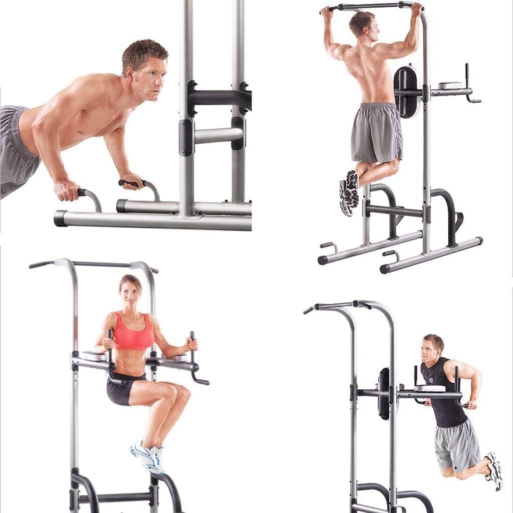 Pull Ups Power Tower Heavy Duty Pull Up Rack Stand Multi-Functional Pull Up and Dip Station Chin-up Bar Station Home Fitness Station for Home/Gym