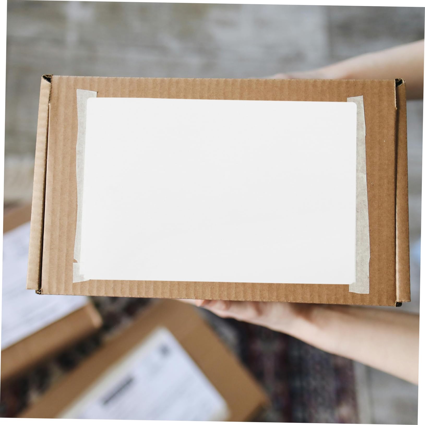 Fogli Etichette Adesive A4 Opache Bianche 100 Fogli | Stampa senza Sbavature, Retro Adesivo Forte, per Mailing e Craft Projects