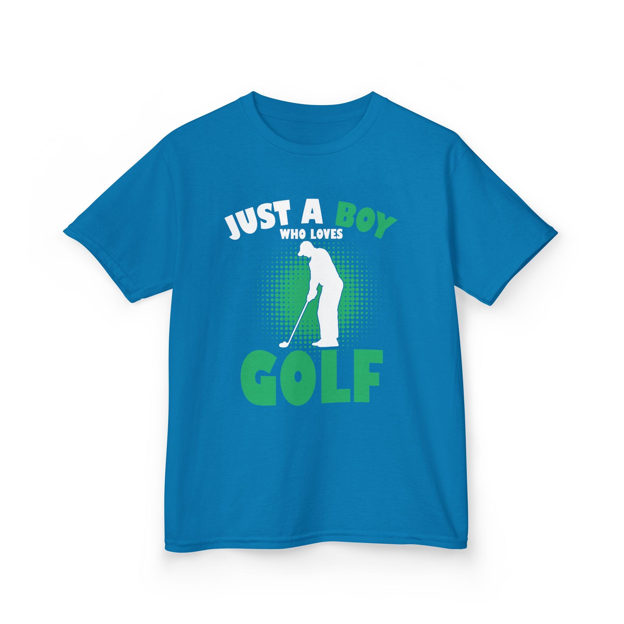 Golf Shirt, Just a Boy Who Loves Golf Golfing Sports Lovers Tee Gifts