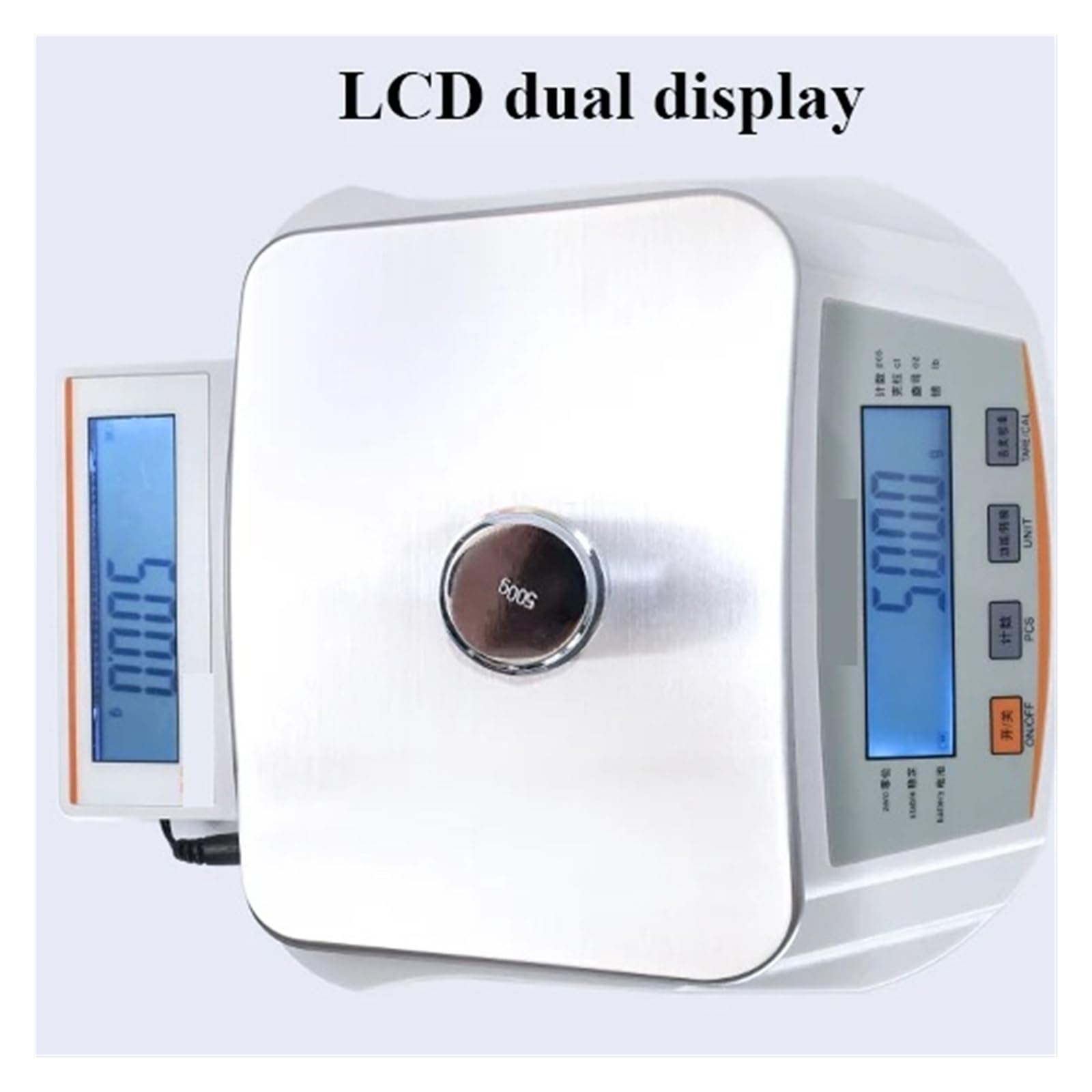 Elektronische Waage mit doppeltem LCD-Display, Dual-Display, 0,01 g, mit RS232-Schnittstelle Multifunktionsgebrauch