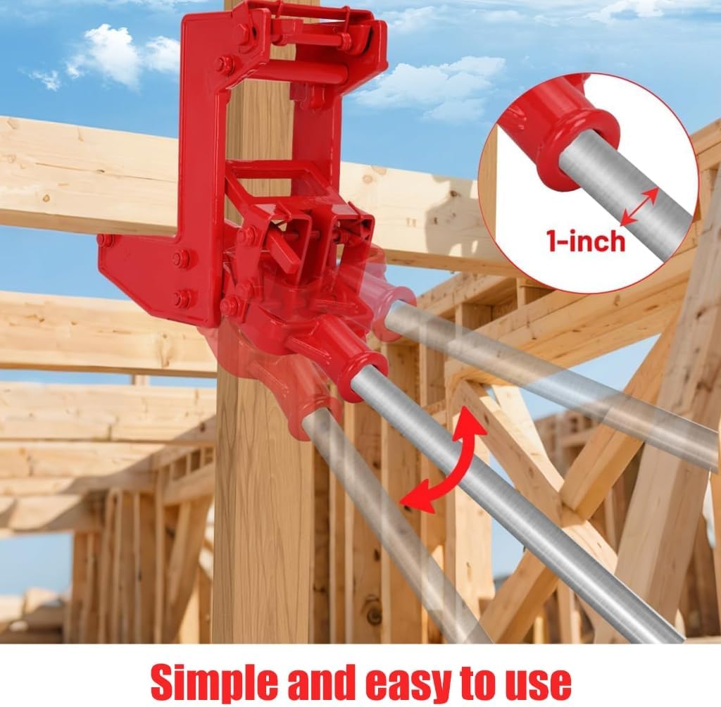 Ergonomic Wall Lifting Jacks With Safety Lock Design For Smooth Operation