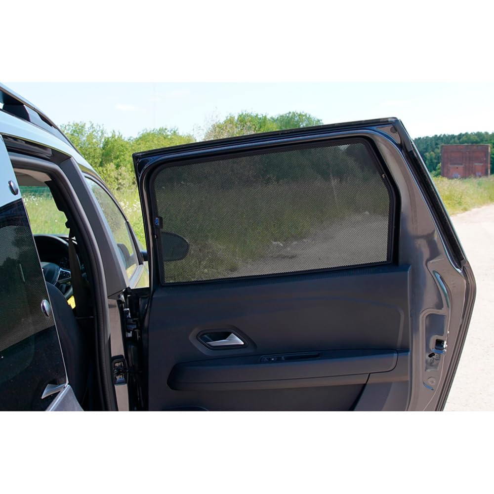 Set Car Shades (achterportieren) passend voor Dacia Duster 2