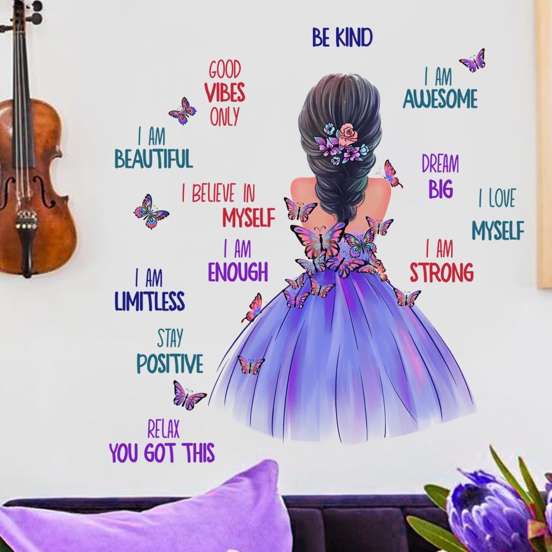 Set di 3 poster da parete con citazioni ispiratrici per camera da letto di bambini e adolescenti, decorazione per la casa, dimensioni A3 – 297 x 420 mm
