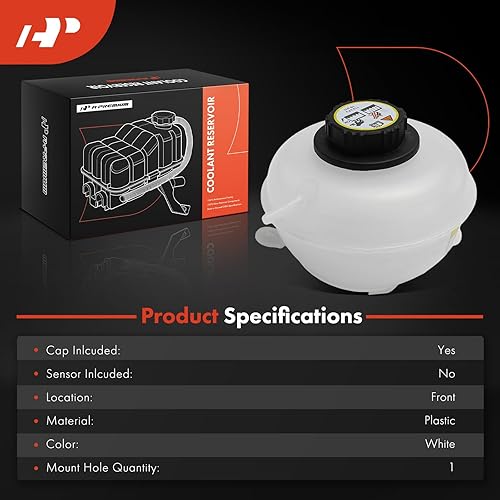 Miniatura 2 de A-Premium Tanque de depósito de recuperación de desbordamiento de refrigerante del motor compatible con Land Rover Freelander 2002-2005 V6 2.5L