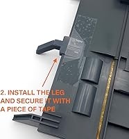 Vista 7 de BCH Max - Kit de reparación de patas de bandeja de papel para HP OfficeJet Pro 9000 Series 9010 9012 9013 9014 9015 9018 9019 - Sustituye a