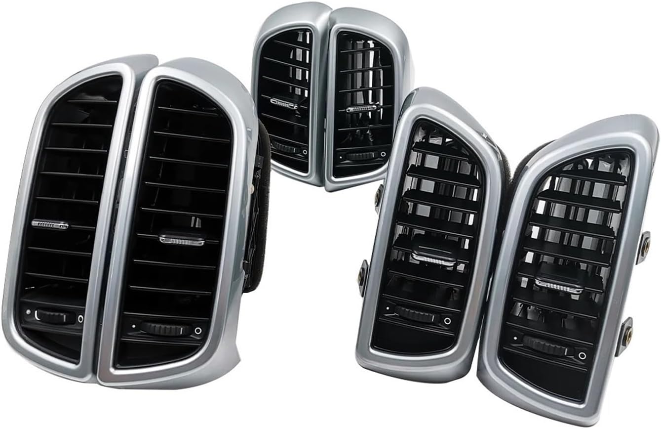 Left And Right Side Dashboard Dash Vent Airvent Outlet Used Compatible With Porsche Cayenne 958 2011-2018 7P5819704A(Behind)