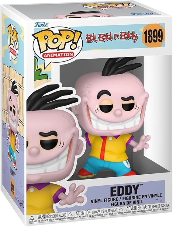 Funko Pop Animation: Ed EDD N Eddy - Eddy - Collectable Vinyl Figure - Gift Idea - Official Merchandise - Toys for Kids & Adults - Cartoon/Animation Fans - Model Figure for Collectors