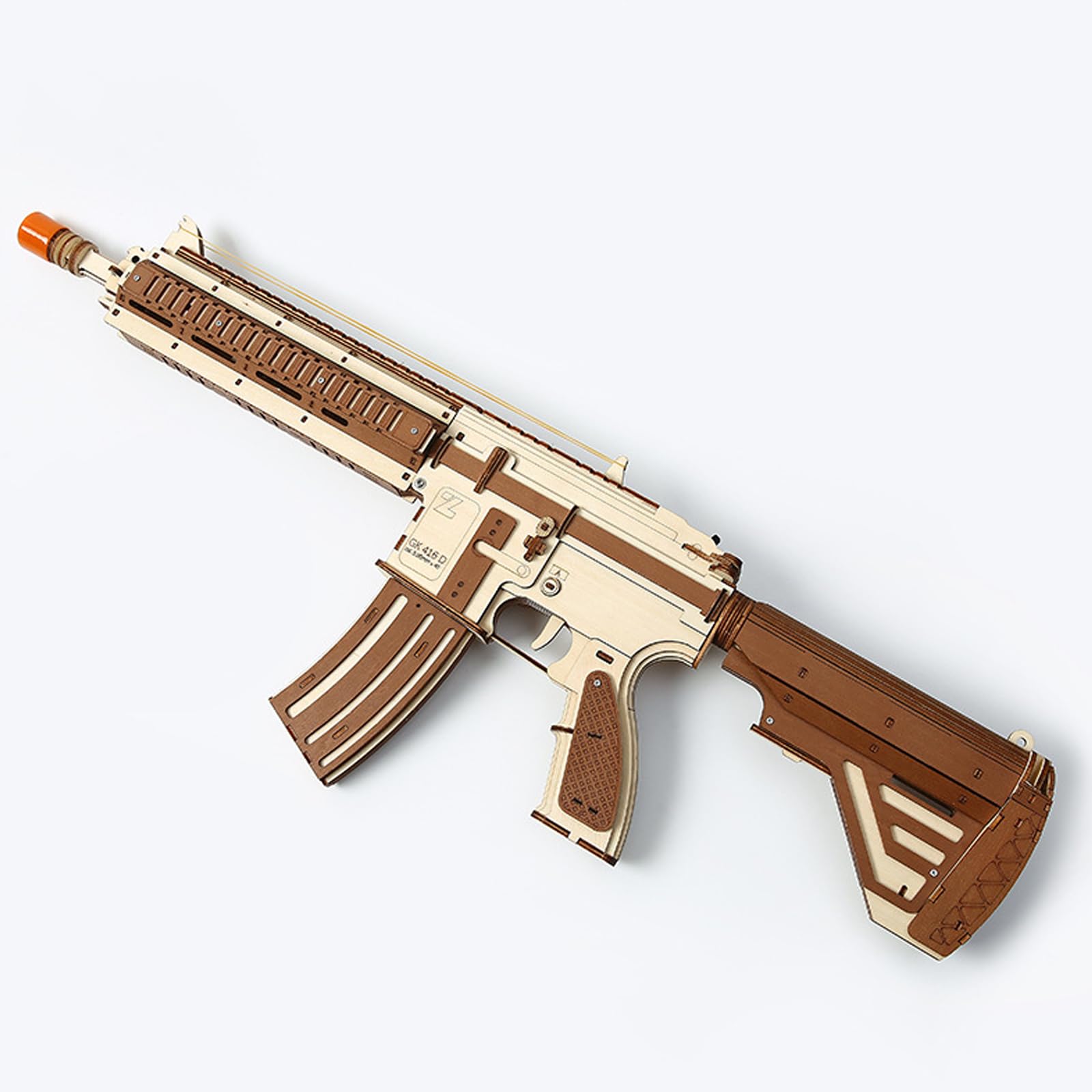 3D Puzzle Holz Erwachsene Gewehr, DIY 3D Pistole Holzbausatz Erwachsene, 3D Puzzle Holz Modellbausatz, 3D Pistole Modellbausatz Spielzeugwaffen Home Decor Gift
