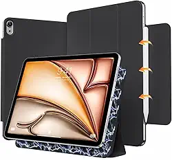 Capa Magnética Smart Case para iPad Air 4/ Air 5 10.9"/ Air 11" (Preto)
